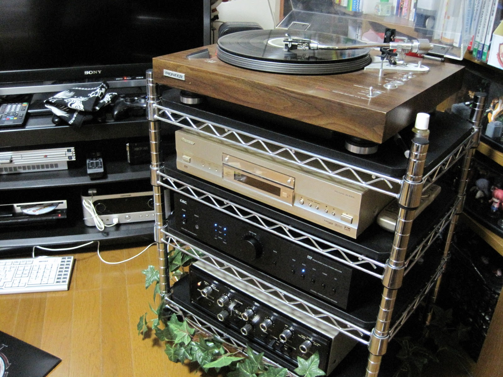 アナログプレーヤーPIONEER『PL-1250』を導入